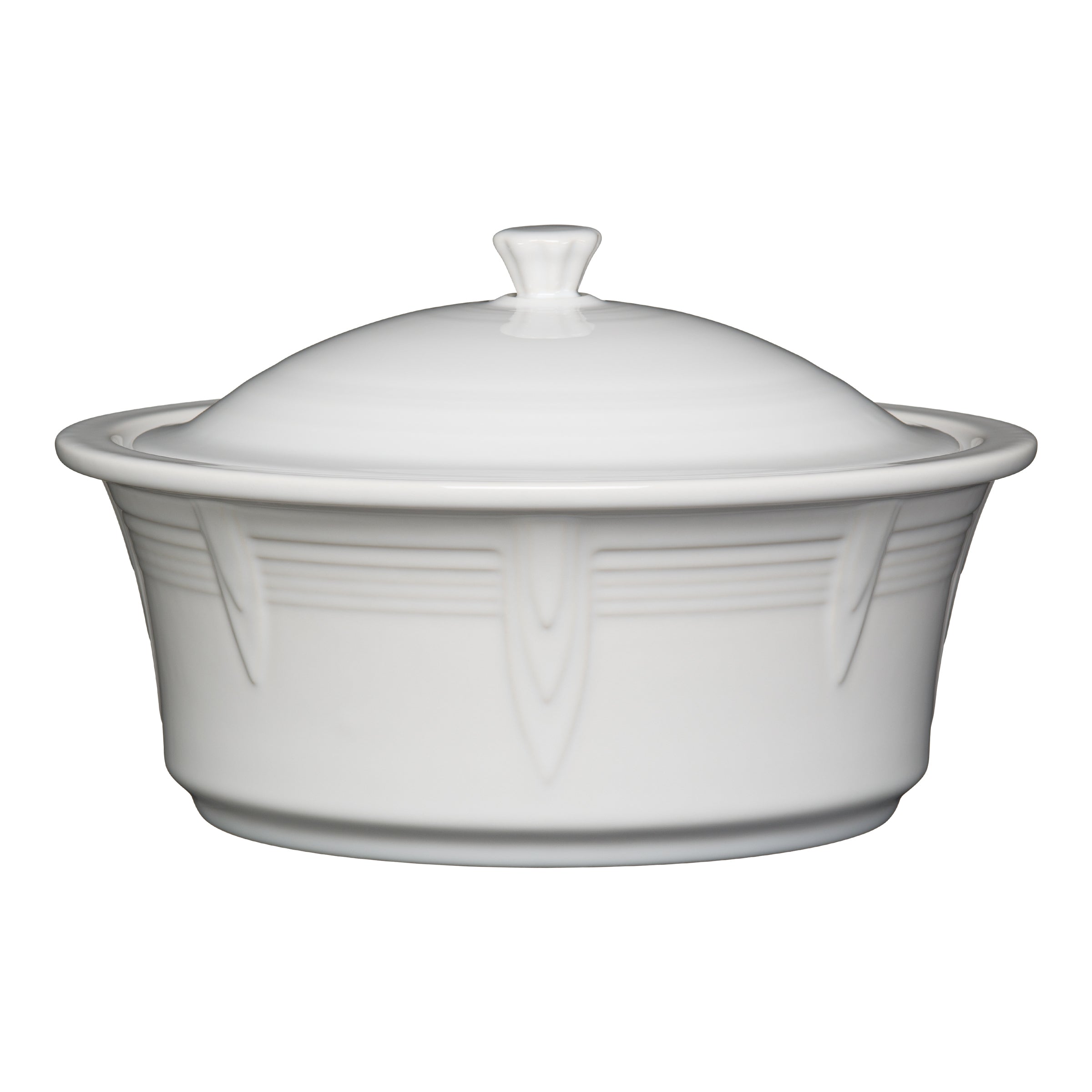 Fiesta Large 10 Inch Round Covered Casserole 2.8 Quart