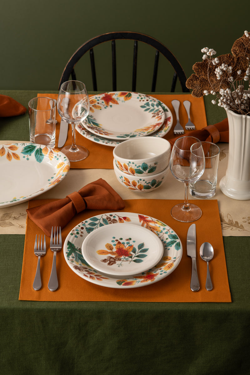Fiesta Autumn Fields Classic Rim 7 1/4 Inch Salad Plate - Image 2
